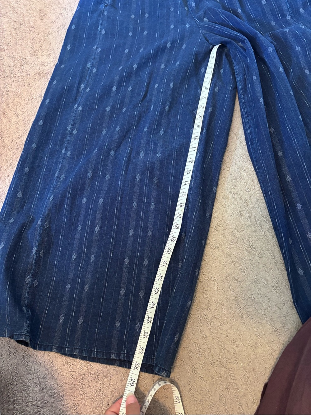 AG Hadley high-rise pleated cotton jeans size 28 - Picture 3 of 5